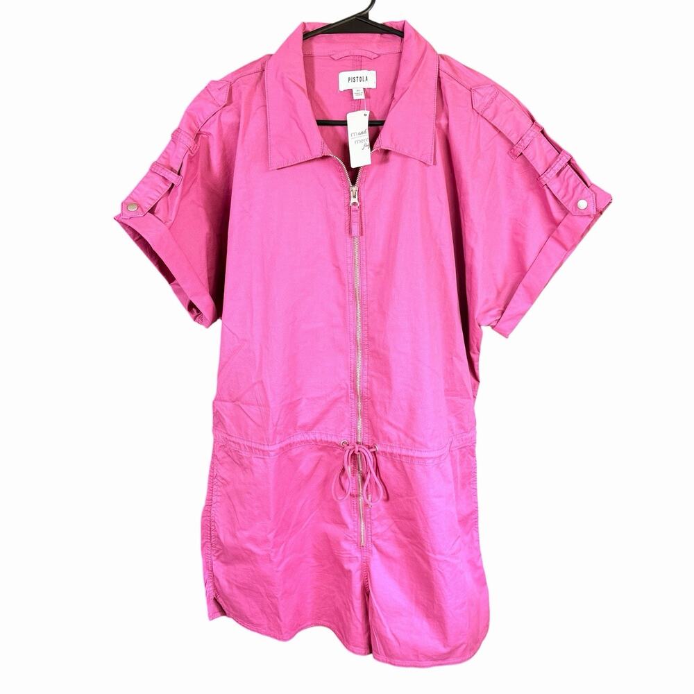 Pistola Meg Romper Elderberry XL Stretch Colorful Casual Travel Vacation NWT